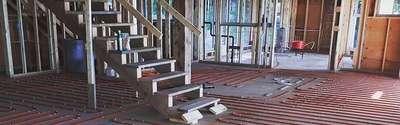 In floor heating